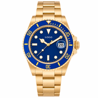 Montre de plongée pour homme avec logo personnalisé OEM, saphir lumineux, étanche 200 m, acier inoxydable, mouvement automatique NH35, montre mécanique pour homme 006