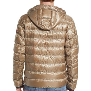 STYLEGRAM WEARS Men's Winter Puffer Jacket High Street Style <b>Canvas</b> Fabric High Quality Breathable Stand Collar <b>Covered</b> Button - Product Image 2