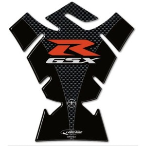 Protezione Serbatoio 3D con Adesivi Logo Compatibile con Suzuki GSX-R 1000 2009-2016, Adesivi Moto Eleganti - Product Image 1