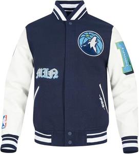 2025 New OEM 100% High Quality Varsity Baseball <b>Jackets</b> for <b>Men</b> Cotton Polyester Plain Bomber High Street Style Front Whole Sale - Product Image 1