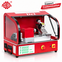 Centre de tournage CNC miniature SIEG De2, système de tournage et de fraisage contrôlé par PC, 690 mm, compact, pour l'éducation, les laboratoires, les fablabs et la formation
