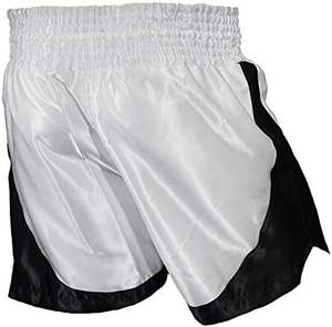 Premium Quality Muay Thai <b>Shorts</b> Custom Logo Heat-Transfer Printed Men's Adult Kickboxing <b>Stretch</b> 100% Polyester Microfiber - Product Image 1