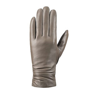 Guantes de cuero de moda de calidad superior para mujer, peso ligero, tasa al por mayor, guantes de piel de oveja totalmente personalizados, último diseño - Product Image 2