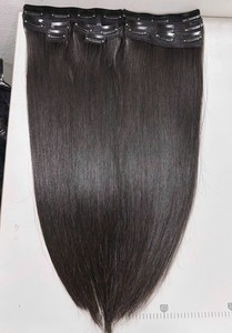 2024 nouveau produit chaud Top qualité 100% cheveux vierges humains Remy sans couture Clip dans les Extensions de cheveux cheveux vietnamiens bruts - Product Image 4