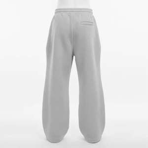 Pantalones Deportivos de Alta Calidad para Hombre, Estilo Urbano, Logotipo Personalizado, Pierna Recta, Felpa Cepillada, Impermeables, 100% Algodón, Lavados - Product Image 5