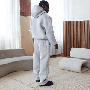 Conjunto Deportivo de Invierno Personalizado de Alta Calidad, Ecológico, para Hombre, Corte Regular, Felpa, para Correr, Gimnasio, Poliéster, Manga Larga - Product Image 4