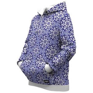 Nuevas Sudaderas con Capucha de Forro Polar en Bloques de Color Personalizados, 100% Poliéster, Diseño Impreso en Toda la Superficie, Estilo Unisex - Product Image 2