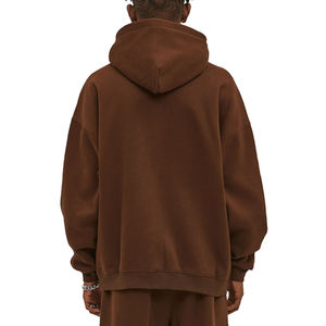 Sudadera con capucha de invierno de ajuste Regular ecológica transpirable de secado rápido de algodón 100% de alta calidad para hombres - Product Image 2