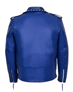 2025 nueva chaqueta de motorista de cuero con tachuelas para mujer, diseño de patrón sólido de alta calidad disponible en todos los colores - Product Image 2