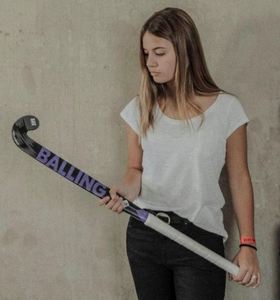 Ballon de hockey sur gazon en carbone durable, léger, de haute qualité, logo personnalisé OEM pour enfants, jeunes, adultes, lame maxi, garantie de 2 ans - Product Image 1