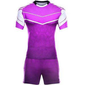 Uniformes de rugby pour hommes, haute qualité, vente en gros, uniformes de rugby personnalisés, équipe, 100% polyester, uniformes de football de rugby - Product Image 2