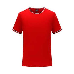 Top qualité hommes T-Shirts coton été T-Shirt noir Style à la mode T-Shirt couleur unie surdimensionné T-shirt hommes - Product Image 5