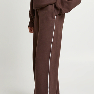 Diseño de Alta Calidad para Compradores al por Mayor, Servicio OEM, Chándal para Mujer con Precio Económico / Detalle de Costura, Top con Media Cremallera - Product Image 3