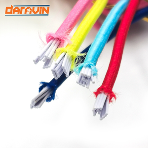 Đầy Màu Sắc Vòng Đàn Hồi Sốc Mạnh Mẽ Căng 2.5Mm 3Mm 4Mm 5Mm 8Mm 10Mm Đàn Hồi Bungee Dây Dây Dây Cao Su Dây - Product Image 3