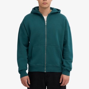 2025 nuevo diseño de logotipo personalizado para hombres 350GSM algodón poliéster mezcla polar liso en blanco sudaderas con capucha de gran tamaño para hombres - Product Image 1