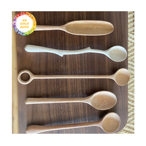 Wooden Spoon Crafted From Sustainable Coconut Wood For Stirring Soups And Stews Origin Vietnam - 99 Gold Data - Ms Violet - Product Image 5