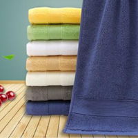Serviette d'hôtel en coton sur mesure, très vendue, absorbant l'eau, 100% coton égyptien, serviettes de bain, de main et de visage de luxe, ensemble de serviettes de bain