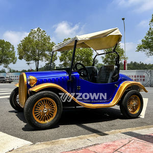 Kendaraan listrik Vintage mewah klasik untuk dewasa 4 roda mobil transportasi khusus kecepatan rendah dengan kanopi - Product Image 4
