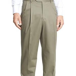 Nuevos pantalones de vestir informales de Color sólido para hombre, venta al por mayor, logotipo personalizado OEM, talla grande, transpirable, a prueba de viento, alta calidad - Product Image 1