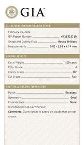 B2B อัญมณีสำหรับการรับรองว่าเป็นเพชรสีขาวหลวม1.00 CT สี H ธรรมชาติการไหล FL ความบริสุทธิ์ผ่านการเจียระไนแบบ BD-6690 - Product Image 3