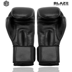 Fighter Guantes MMA de cuero genuino para Kickboxing Boxeo Muay Thai Entrenamiento Sparring Gel Bagwork Absorción de humedad al aire libre Rápido - Product Image 3