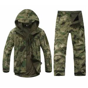 Conjunto de Sudadera con Capucha y Chaqueta Cortavientos Ligera, Ecológica y Sólida para Invierno, Ropa Deportiva Urbana para Hombre, con Logotipo Personalizado - Product Image 1