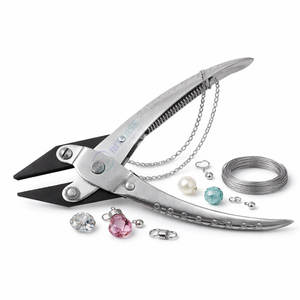 คีมปากแบนแบบมืออาชีพ สแตนเลส สำหรับงานละเอียด ทำเครื่องประดับ ด้ามจับตามหลักสรีรศาสตร์ สำหรับงานซ่อมแซมและงานฝีมือ - Product Image 3