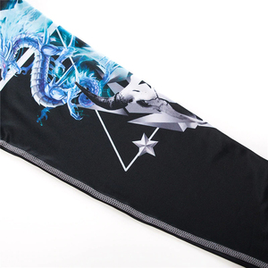 Bjj-Protector de compresión de manga larga Unisex, personalizado, sublimación, corte Delgado - Product Image 4