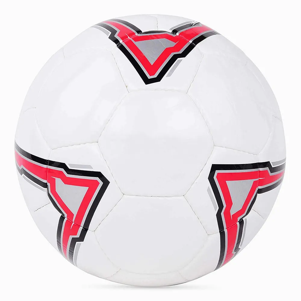 האחרון עיצוב כדורגל כדור בלבן ושחור צבע אימון פוטבול כדורי סיטונאי מותאם אישית עיצוב