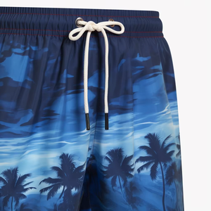 Traje de Baño Ligero para Hombre, Estilo Urbano, 100% Algodón, Elástico en 4 Direcciones, con Forro de Malla Transpirable y Opción de Logotipo Personalizado - Product Image 5