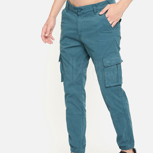 Pantalon cargo pour homme, design unique, coupe droite, taille haute, léger, 100% coton, service OEM, confortable - Product Image 2
