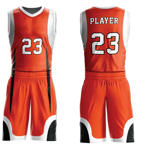 Uniformes de baloncesto sublimados personalizados para niños de alta calidad 100% poliéster precio bajo ropa deportiva más vendida uniforme de baloncesto - Product Image 6