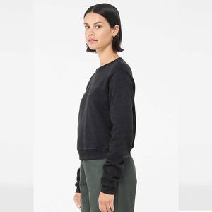 Bella Canvas Ladies Classic Pullover Crewneck Cropped Sudaderas - Product Image 2