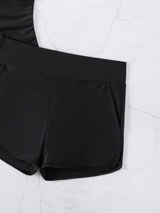 Ensemble <span class=keywords><strong>de</strong></span> <span class=keywords><strong>maillot</strong></span> <span class=keywords><strong>de</strong></span> <span class=keywords><strong>bain</strong></span> Tankini personnalisable pour <span class=keywords><strong>femme</strong></span>-<span class=keywords><strong>Boxer</strong></span> <span class=keywords><strong>taille</strong></span> <span class=keywords><strong>haute</strong></span> Crop Top <span class=keywords><strong>Maillot</strong></span> <span class=keywords><strong>de</strong></span> <span class=keywords><strong>bain</strong></span> deux pièces - Product Image 6