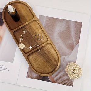 Bandeja de joyería de madera hecha a mano personalizada, tamaño de Color personalizado, organizador elegante para anillos, relojes, accesorios diarios-DIOS - Product Image 6