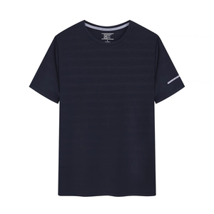 Camiseta de manga corta para todas las estaciones para hombre con logotipo personalizado disponible en stock con alta calidad - Product Image 2