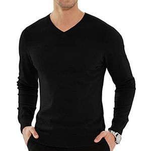Suéter de punto clásico Unisex invierno cálido suave acogedor manga larga moda ropa térmica - Product Image 1