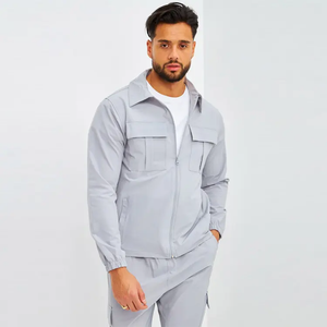 Chándal Cortavientos Personalizado para Hombre, Otoño, Alta Calidad, Resistente al Viento, Informal, Ecológico, Transpirable y Moderno - Product Image 6