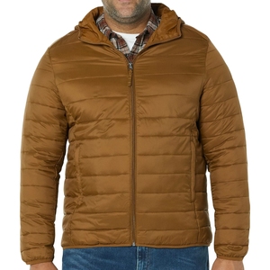 Nuevo último estilo, chaqueta acolchada transpirable con logotipo de Material personalizado para hombre, chaqueta acolchada de alta calidad para hombre, chaqueta acolchada en Color verde - Product Image 4