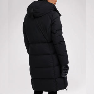 Manteau long matelassé pour femme, respirant, chaud, veste matelassée, faible MOQ, vente en gros - Product Image 3