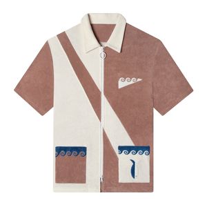 Summer Cabana <b>Shirt</b> for Men Casual Fit <b>Short</b> <b>Sleeve</b> Vintage <b>Button</b>-<b>Up</b> Design Custom Color Options Available for Wholesale - Product Image 4