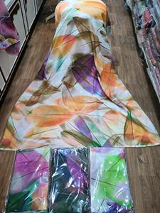 Sudanese Cotton Voile <b>Fabric</b> Breathable Woven Printed <b>Medium</b> Weight Digital Thoub - Product Image 2