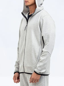 Chándal Deportivo para Hombre de Dos Tonos con Bloques de Color, Tejido Elástico, Chándal Clásico para Correr - Product Image 2