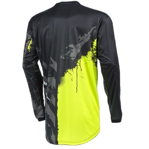Custom Sublimation Graphic Sports Jersey Long Sleeve Breathable Quick Dry Motocross MTB Cycling Shirt for Men Activewear - Product Image 4