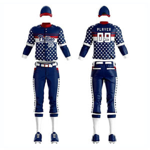 Ensemble d'uniformes de baseball sportifs uniques pour hommes, fabriqués sur mesure au Pakistan, qualité et style supérieurs pour les vêtements de baseball - Product Image 2