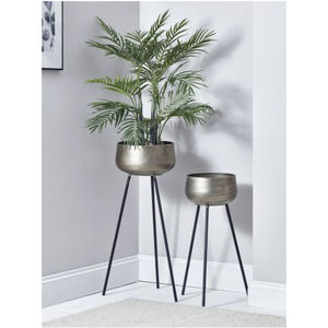 Jardinières en métal faites à la main Salle à manger Salon Décoration Plantes Pot Jardinières d'intérieur à bas prix - Product Image 2