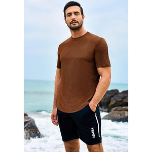Men 100%Cotton Luxury Quality Oversized Boxy Fit Drop Shoulder <b>Custom</b> <b>Design</b> Bank O-Neck Premium Quality T <b>Shirt</b> - Product Image 3