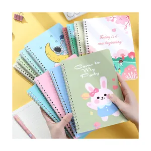 Manufacturer Custom Spiral Kawaii Student School Stationary Notepad Journal Notebook