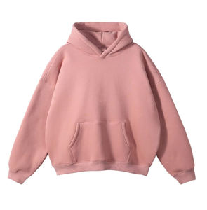 Sweat à capuche surdimensionné décontracté pour hommes Design de poches Logo personnalisé de haute qualité Motif solide Meilleure qualité en gros Sweat à capuche délavé - Product Image 1