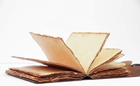 Antike Schlüssel dekorative handgemachte echte Leder A5/A4 Größe Planer Deckle Edge Journal Tagebuch Faden Nähen Hardcover Kaufen